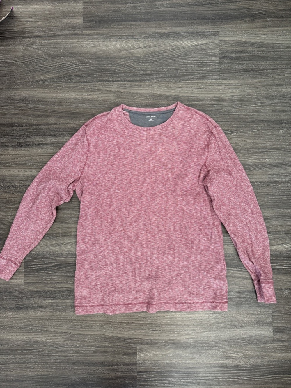 Banana Republic XXL Heathered Maroon Crewneck Sweater